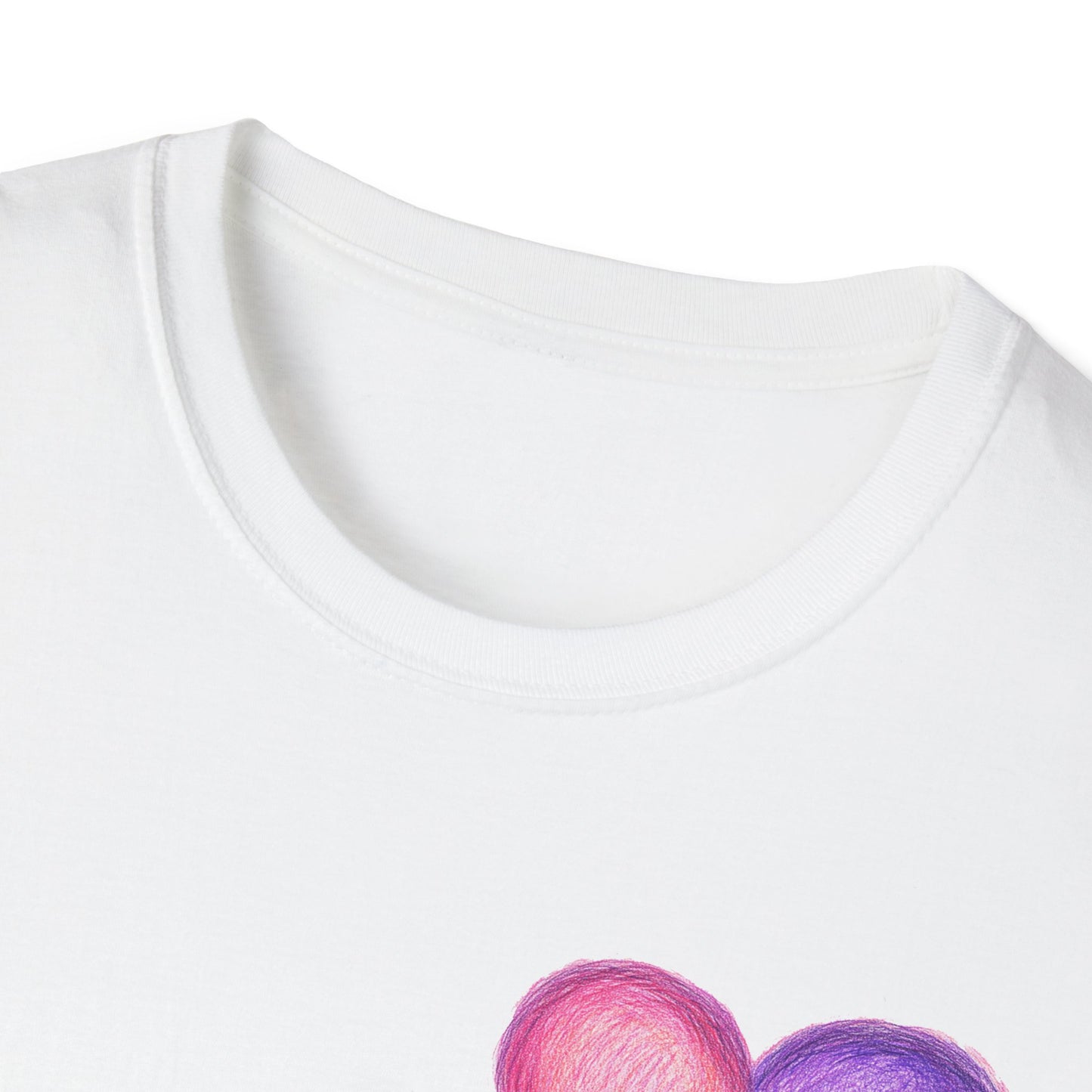 Colorful Heart Cross T-Shirt | Positive Vibes Tee | Faith-Based Apparel | Graphic Tee | Gift for Friends & Family