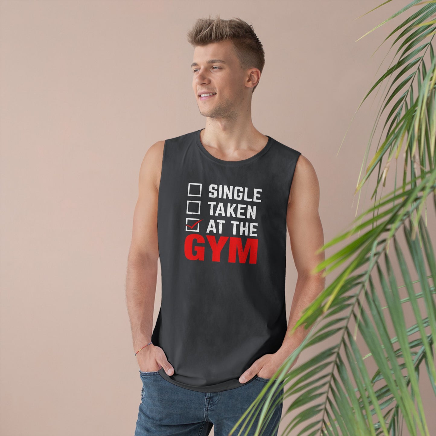 at the gym Tank