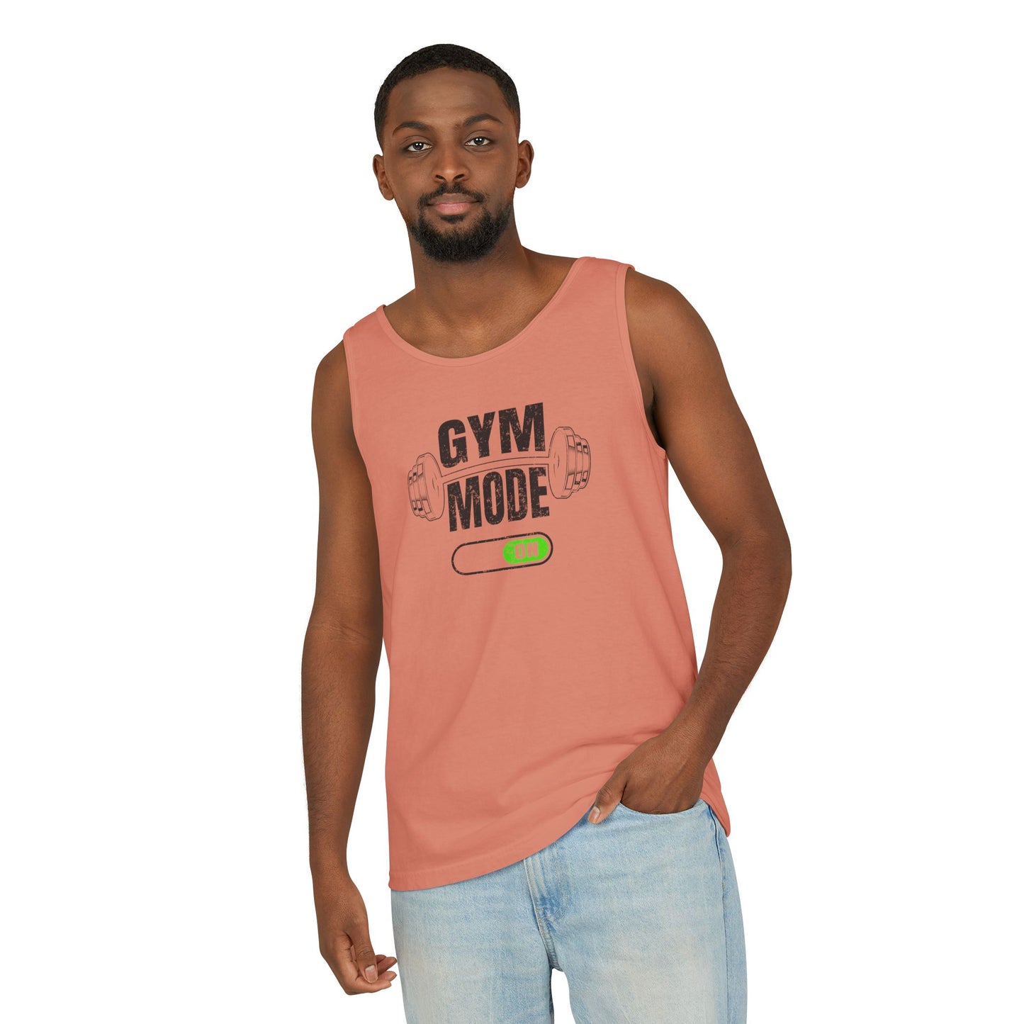 Gym Mode Unisex Tank Top | Fitness Apparel, Workout Shirt, Gymwear, Activewear, Gift for Gym Lovers, Summer Fitness