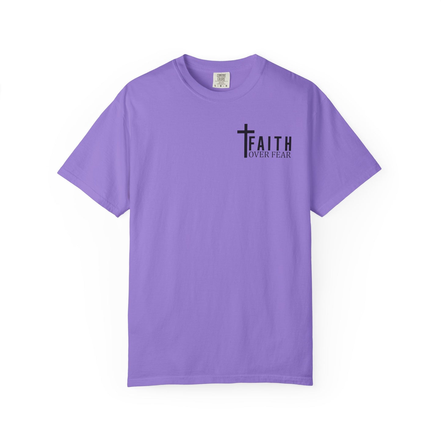Faith Over Fear T-Shirt | Inspirational Tee, Christian Apparel, Unisex Shirt, Gift for Believers, Faith-Based Clothing