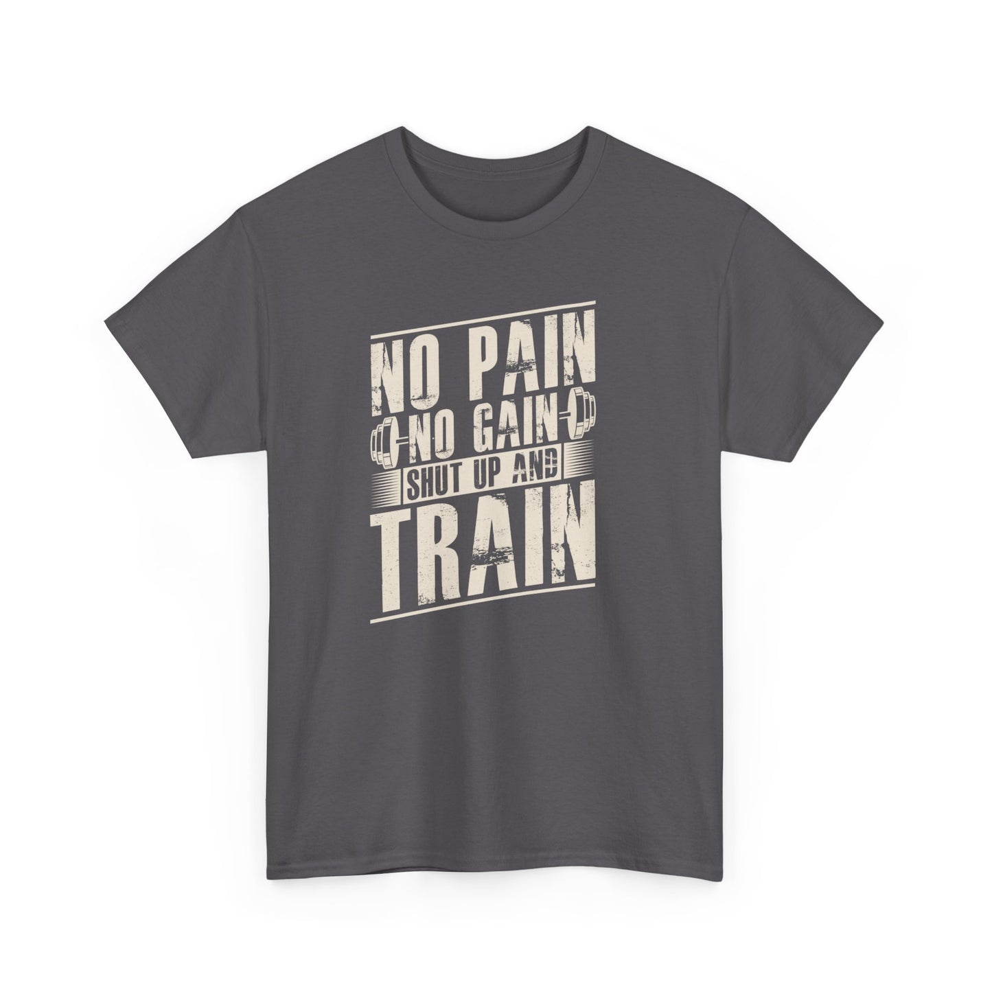 shutup and train Heavy Cotton Tee