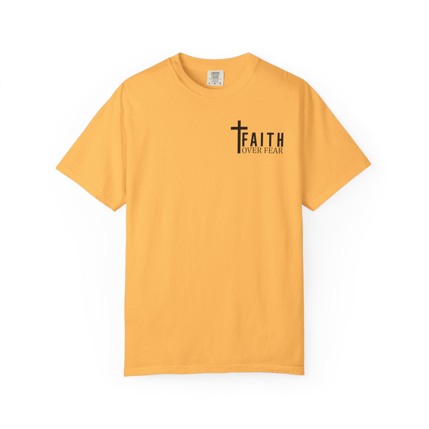 Faith Over Fear T-Shirt | Inspirational Tee, Christian Apparel, Unisex Shirt, Gift for Believers, Faith-Based Clothing