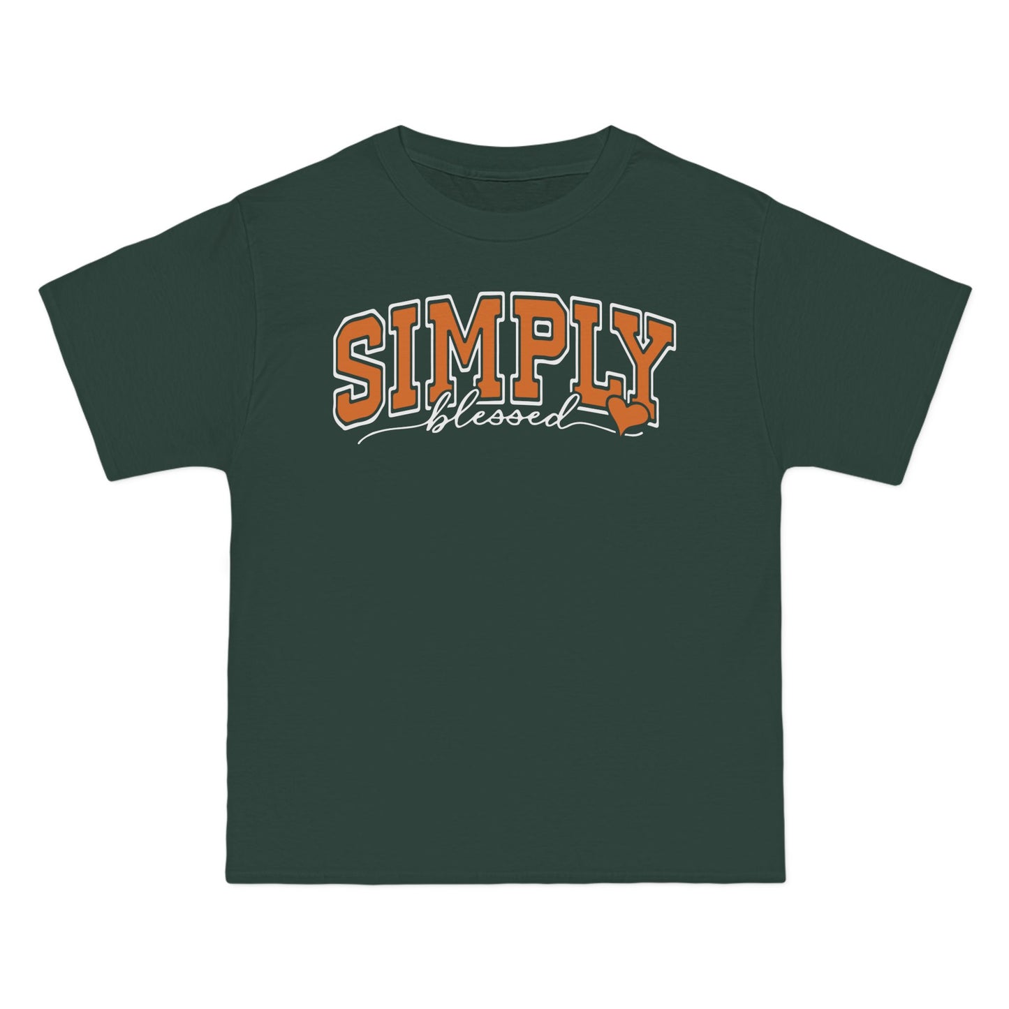 Simply Heart Short-Sleeve T-Shirt - Casual Everyday Wear