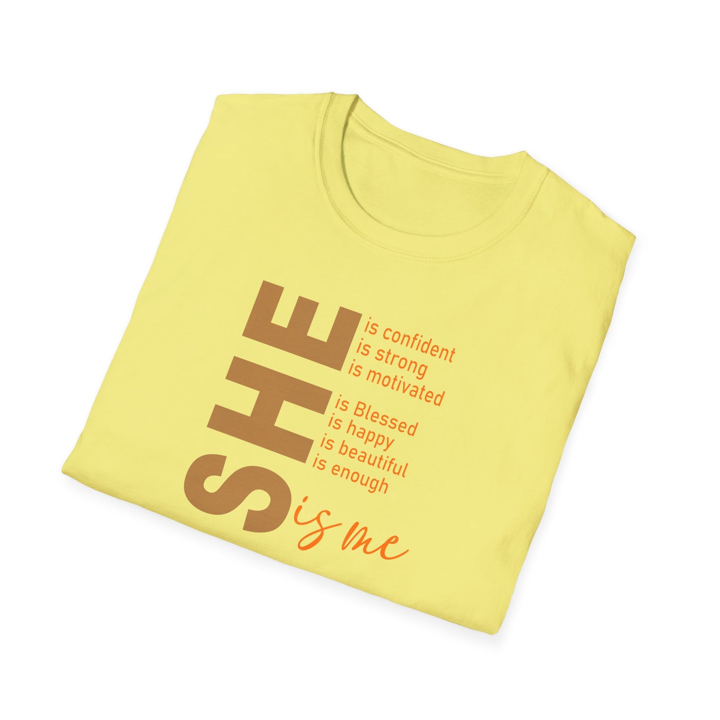 Empowering She is Me Softstyle T-Shirt