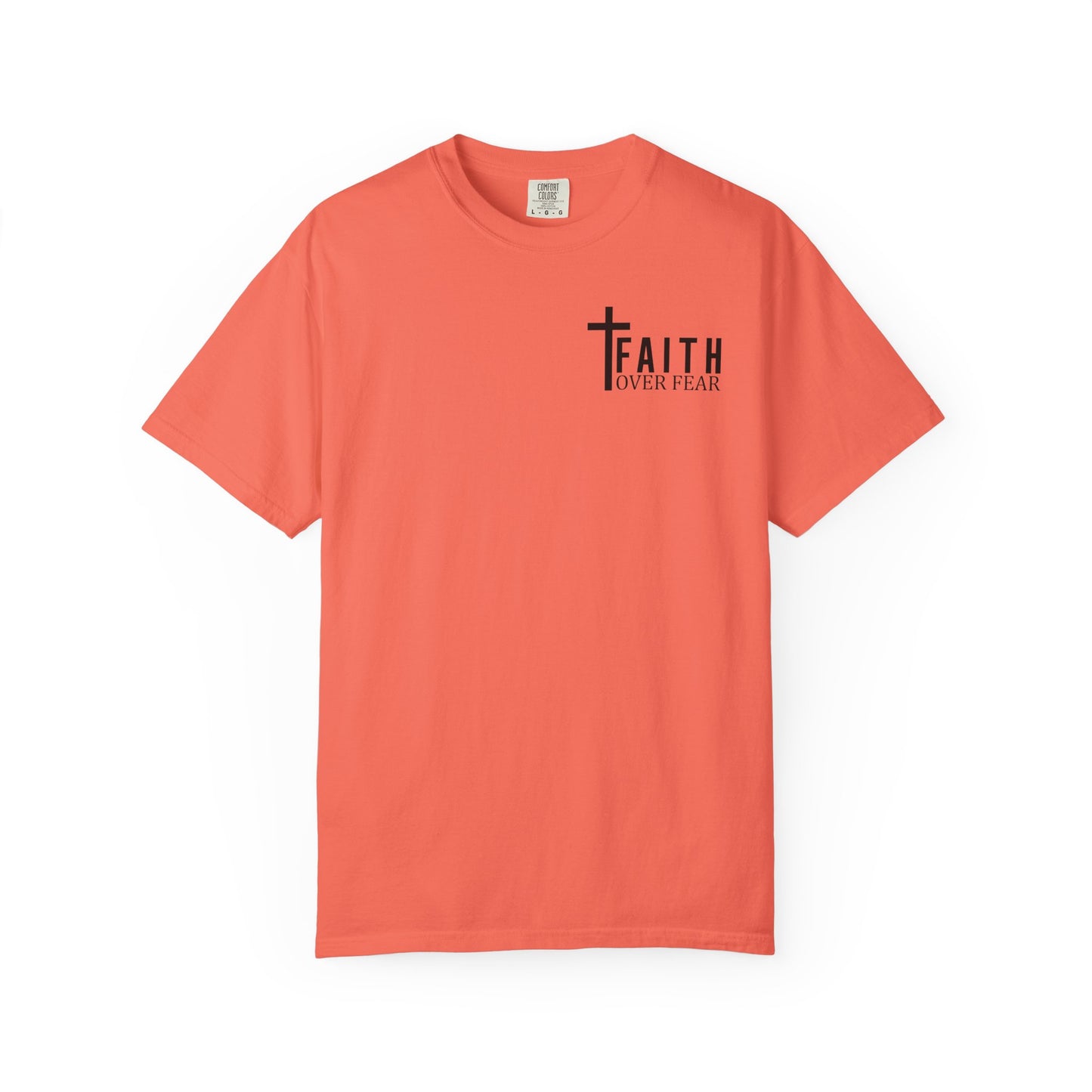 Faith Over Fear T-Shirt | Inspirational Tee, Christian Apparel, Unisex Shirt, Gift for Believers, Faith-Based Clothing