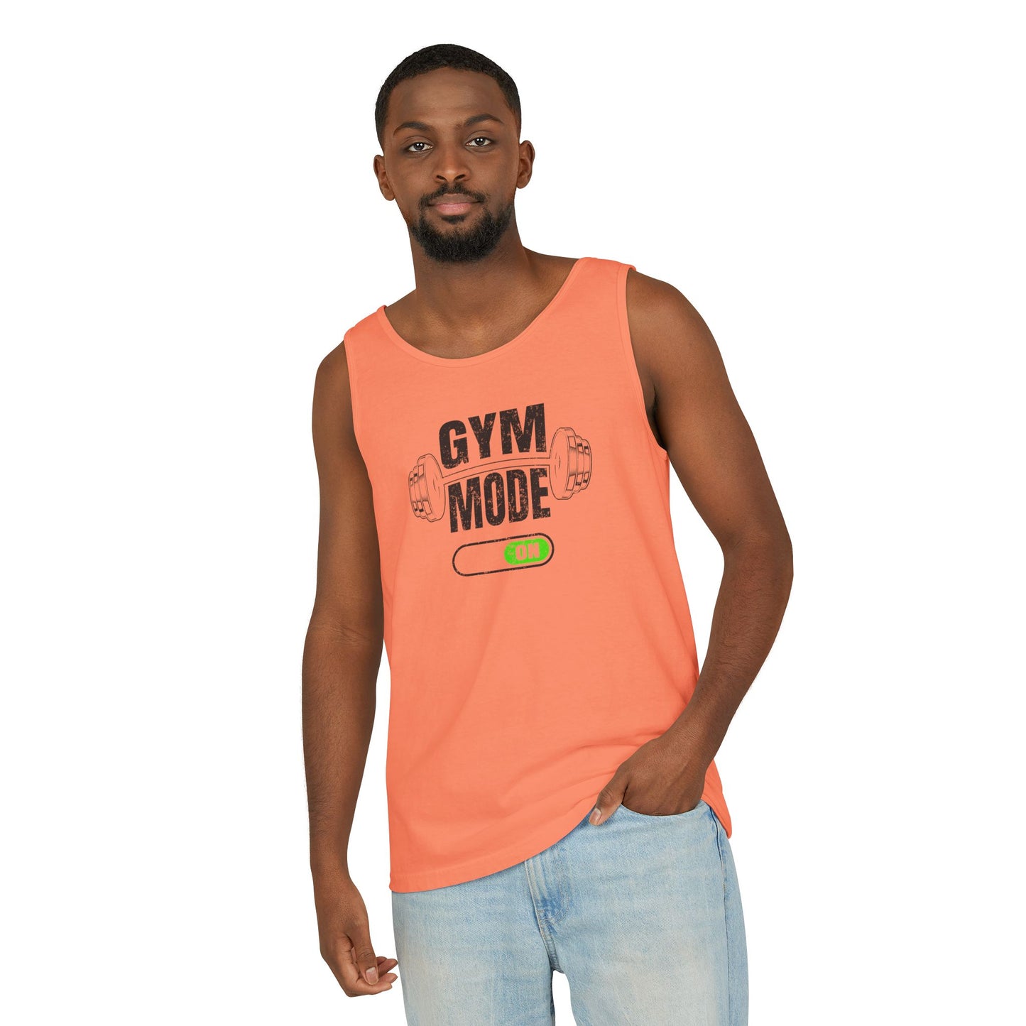 Gym Mode Unisex Tank Top | Fitness Apparel, Workout Shirt, Gymwear, Activewear, Gift for Gym Lovers, Summer Fitness