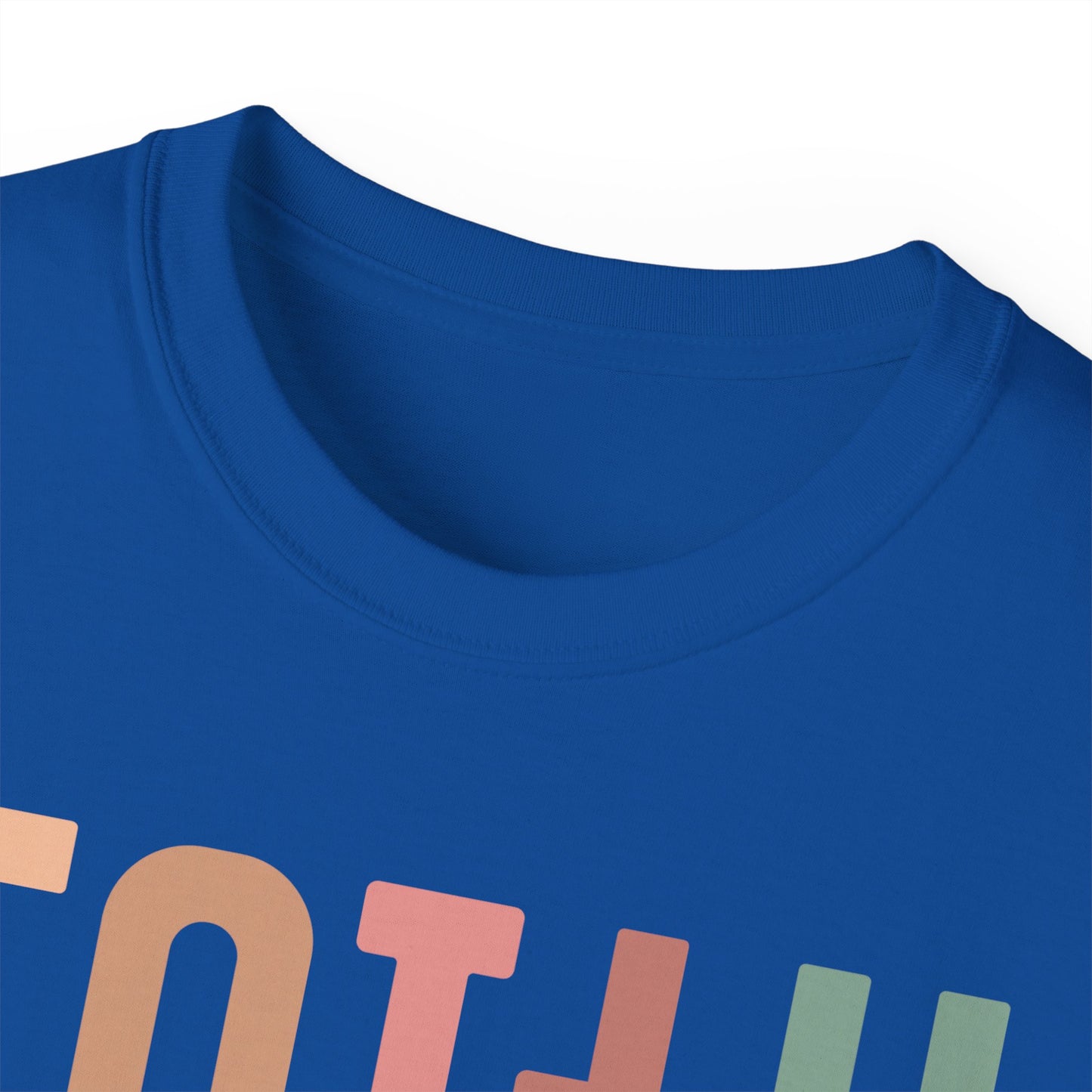 Faith Over Fear Ultra Cotton Tee, Inspirational Shirt, Everyday Wear, Gift for Believers, Faith-Based Apparel