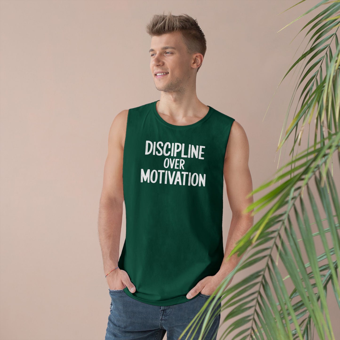Men's Motivational Tank Top -Barnard Tank, Gym Wear, Fitness Shirt, Workout Apparel, Gift for Athletes, Casual Style