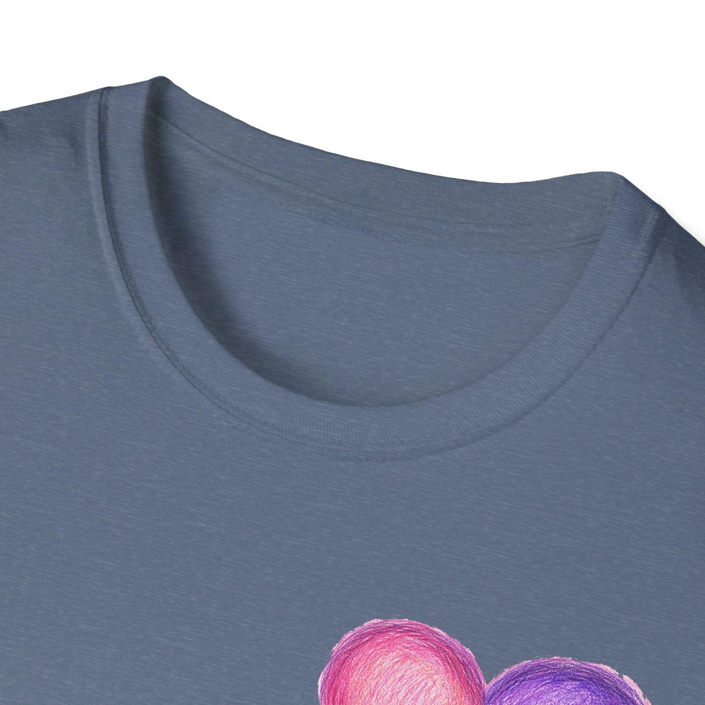 Colorful Heart Cross T-Shirt | Positive Vibes Tee | Faith-Based Apparel | Graphic Tee | Gift for Friends & Family