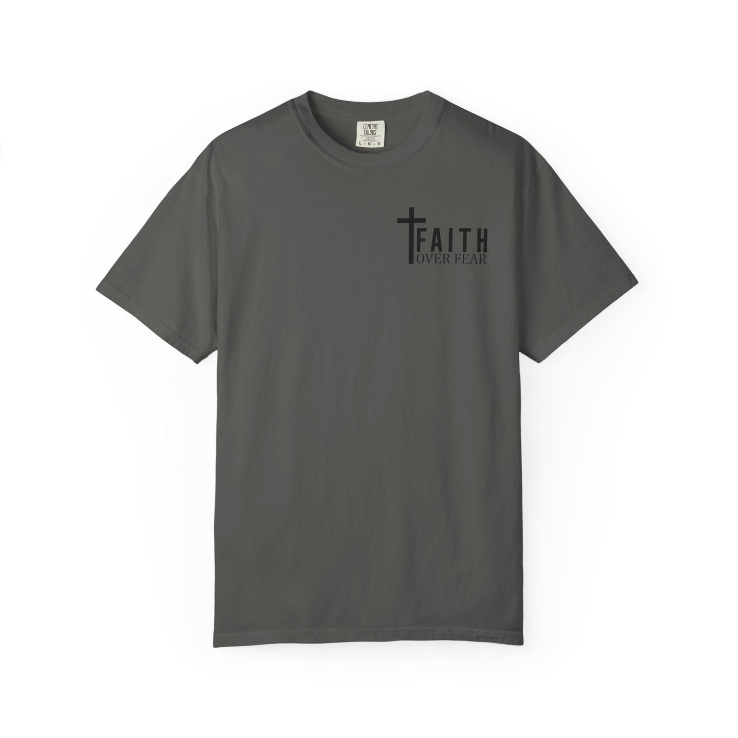 Faith Over Fear T-Shirt | Inspirational Tee, Christian Apparel, Unisex Shirt, Gift for Believers, Faith-Based Clothing
