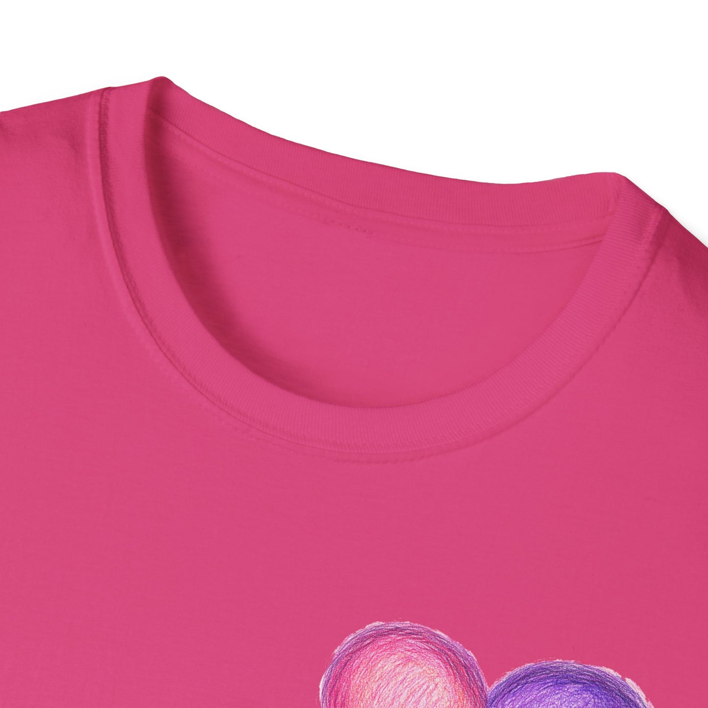 Colorful Heart Cross T-Shirt | Positive Vibes Tee | Faith-Based Apparel | Graphic Tee | Gift for Friends & Family
