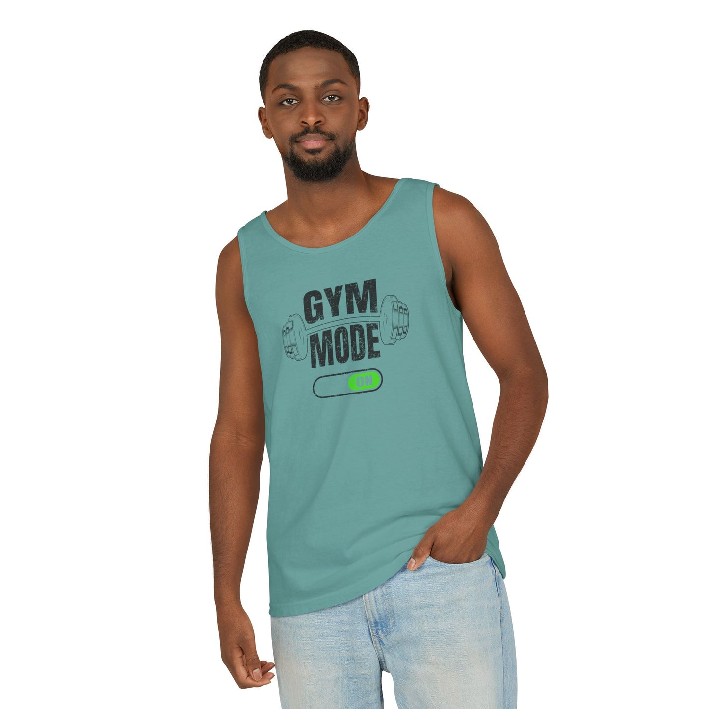 Gym Mode Unisex Tank Top | Fitness Apparel, Workout Shirt, Gymwear, Activewear, Gift for Gym Lovers, Summer Fitness