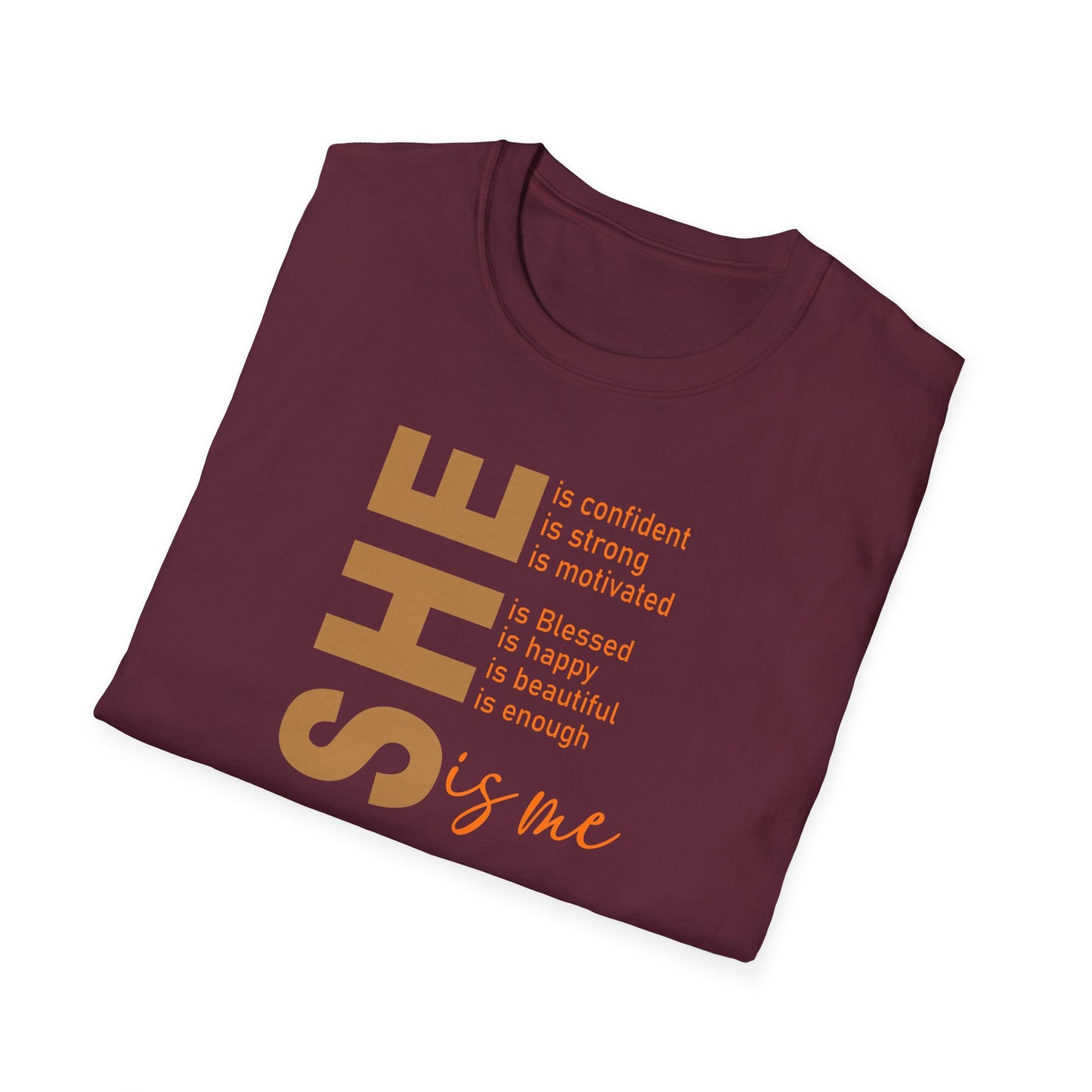 Empowering She is Me Softstyle T-Shirt