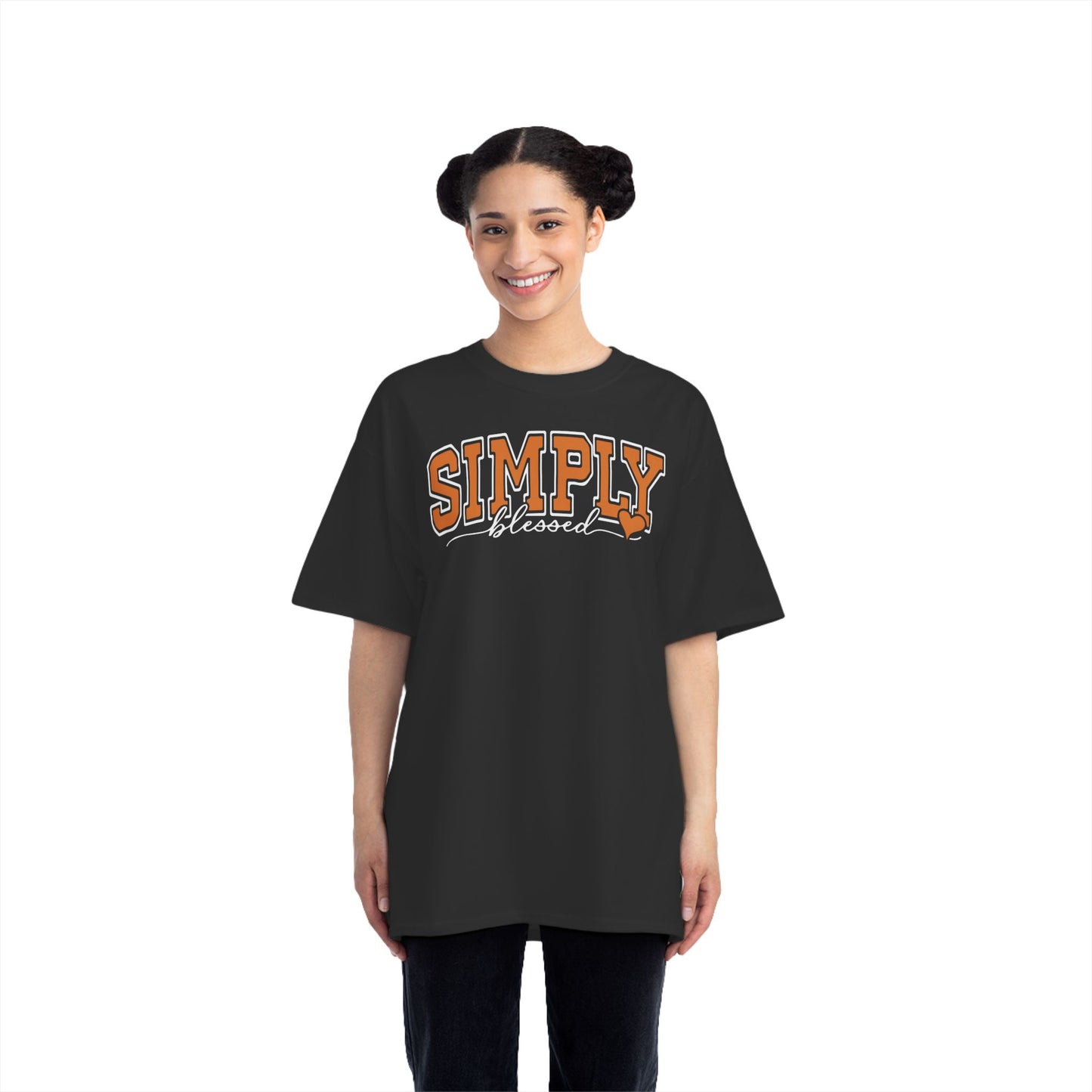 Simply Heart Short-Sleeve T-Shirt - Casual Everyday Wear