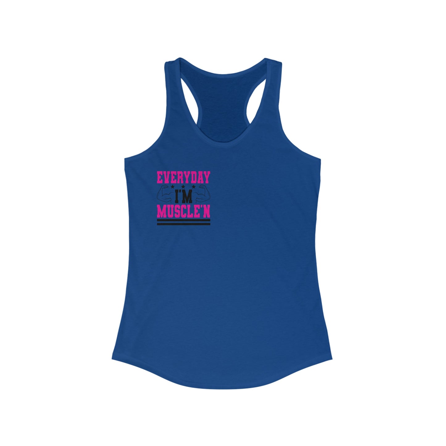 Women's muscle'n Racerback Tank