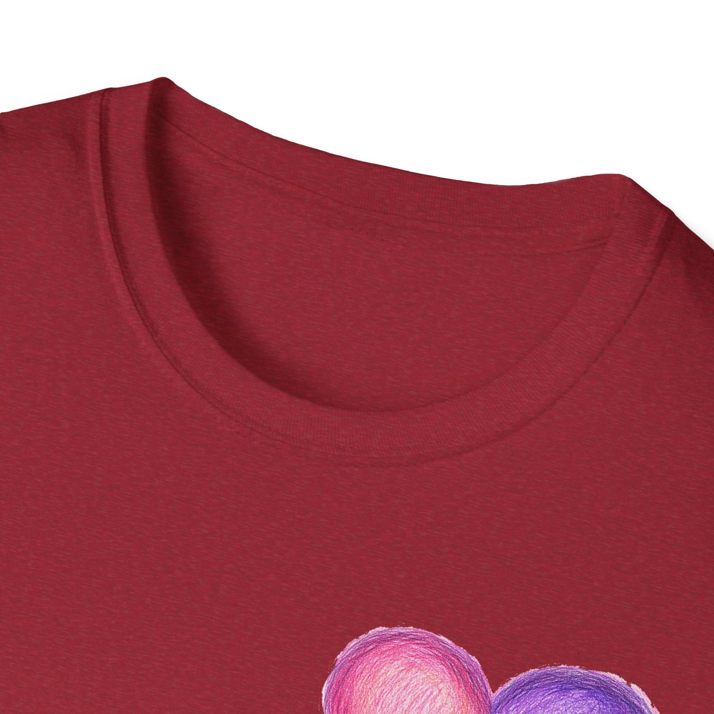 Colorful Heart Cross T-Shirt | Positive Vibes Tee | Faith-Based Apparel | Graphic Tee | Gift for Friends & Family