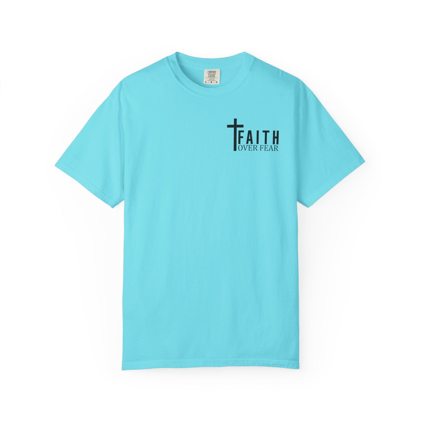 Faith Over Fear T-Shirt | Inspirational Tee, Christian Apparel, Unisex Shirt, Gift for Believers, Faith-Based Clothing