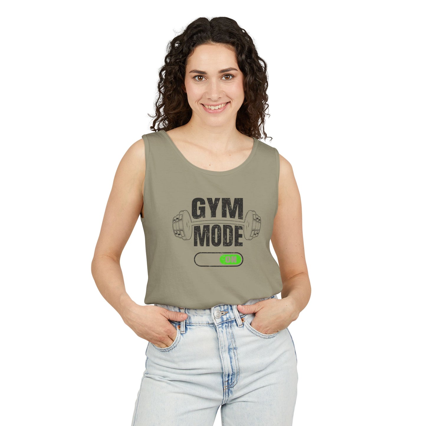 Gym Mode Unisex Tank Top | Fitness Apparel, Workout Shirt, Gymwear, Activewear, Gift for Gym Lovers, Summer Fitness