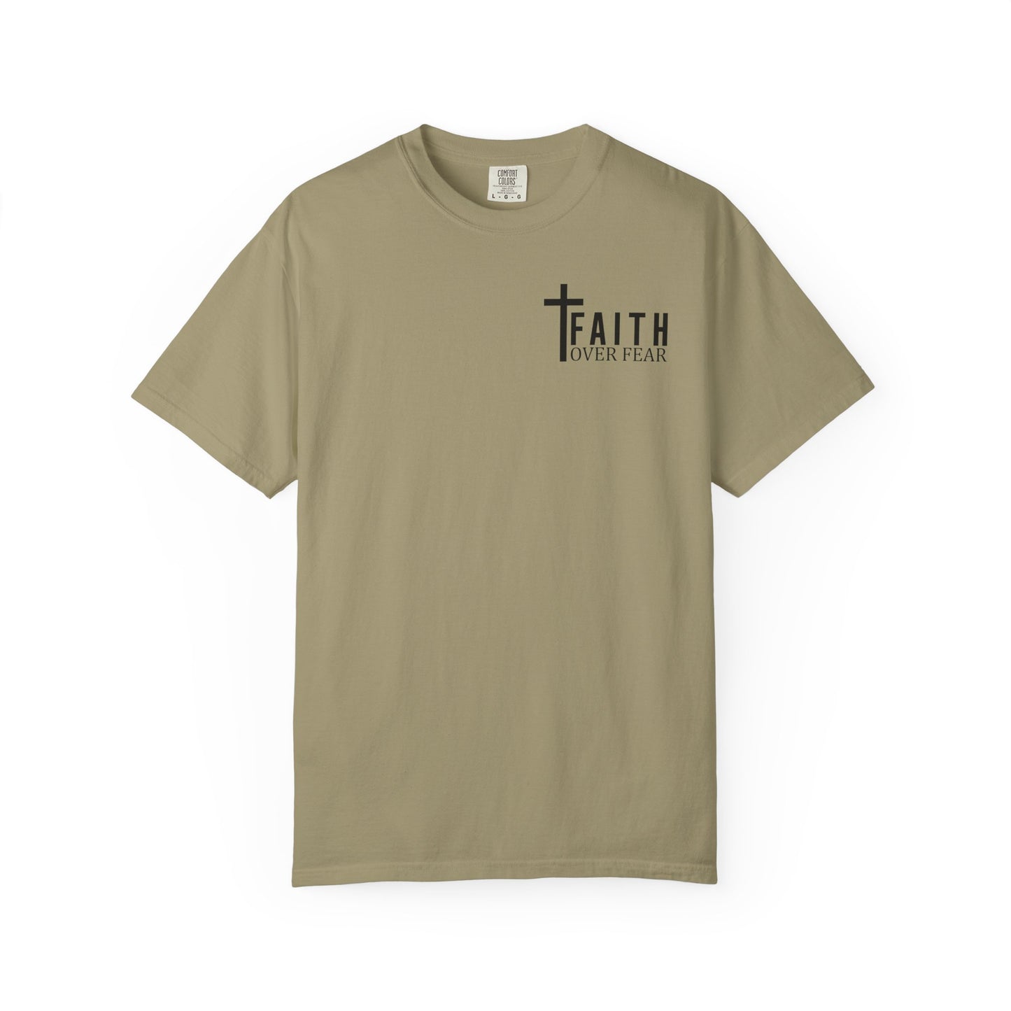 Faith Over Fear T-Shirt | Inspirational Tee, Christian Apparel, Unisex Shirt, Gift for Believers, Faith-Based Clothing