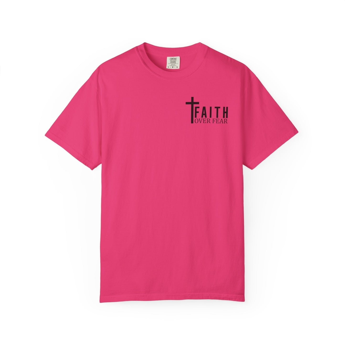 Faith Over Fear T-Shirt | Inspirational Tee, Christian Apparel, Unisex Shirt, Gift for Believers, Faith-Based Clothing