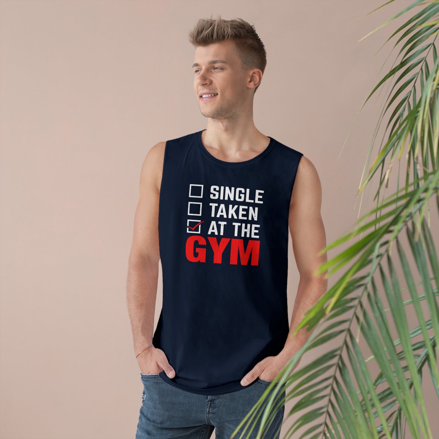 at the gym Tank