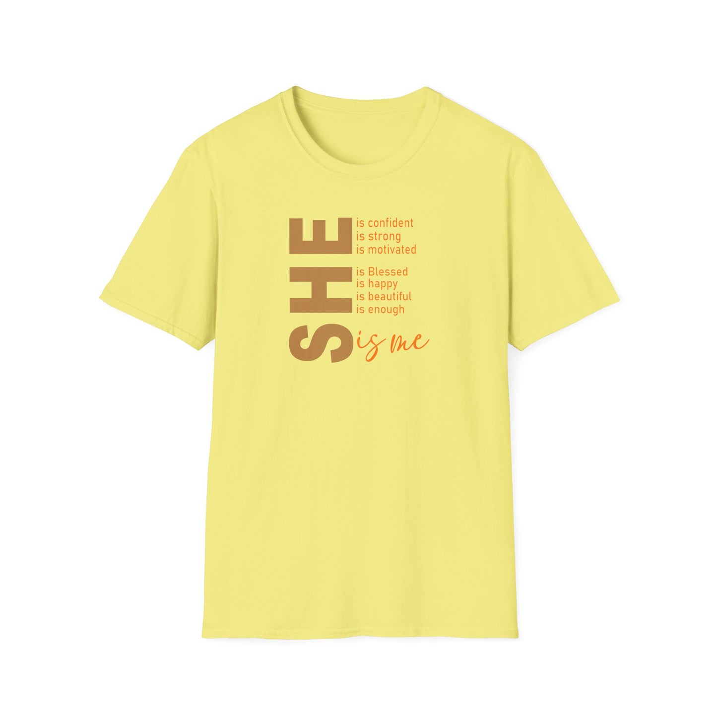 Empowering She is Me Softstyle T-Shirt
