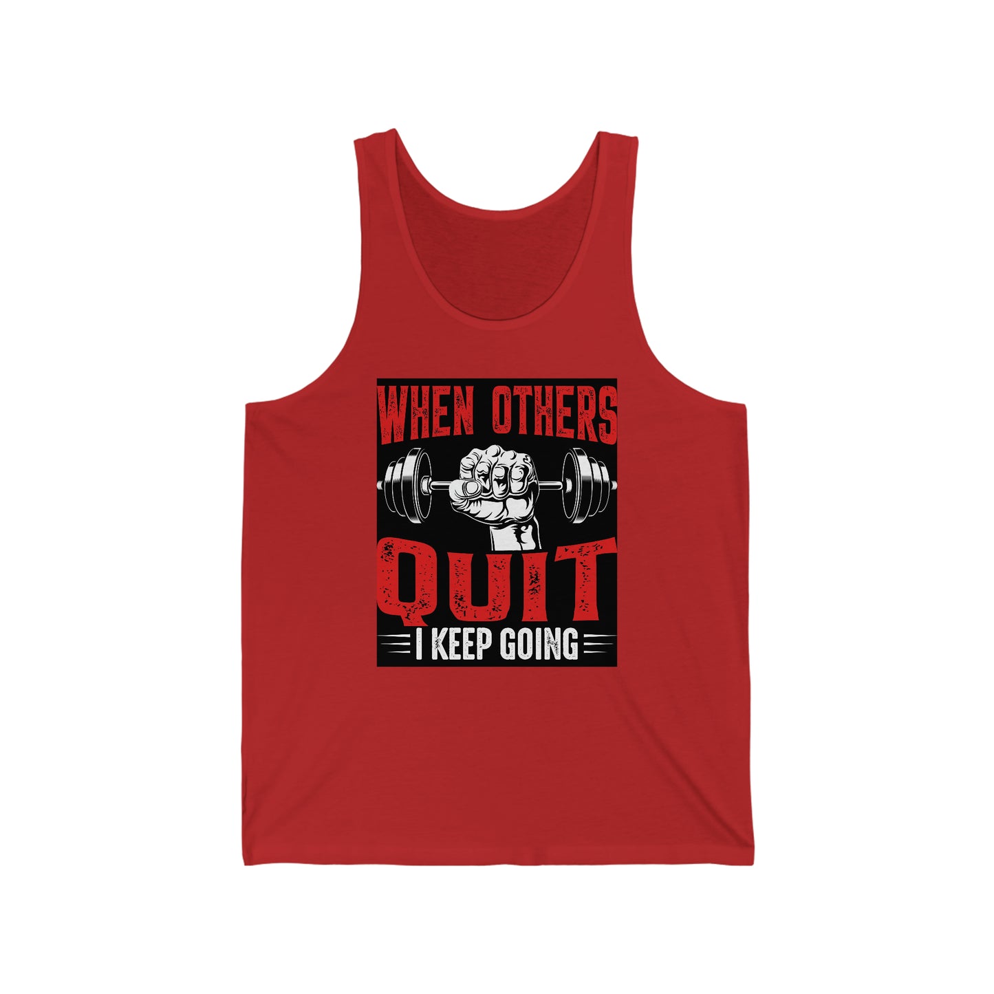 keep going Jersey Tank