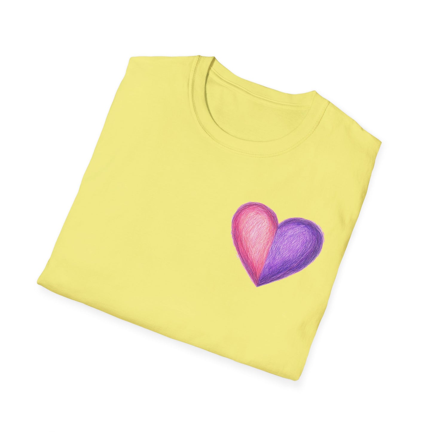 Colorful Heart Cross T-Shirt | Positive Vibes Tee | Faith-Based Apparel | Graphic Tee | Gift for Friends & Family