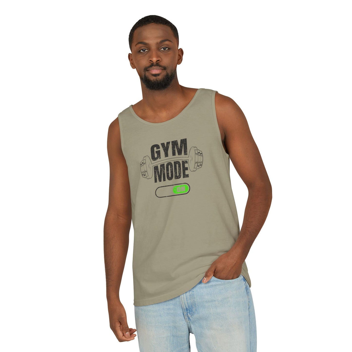 Gym Mode Unisex Tank Top | Fitness Apparel, Workout Shirt, Gymwear, Activewear, Gift for Gym Lovers, Summer Fitness