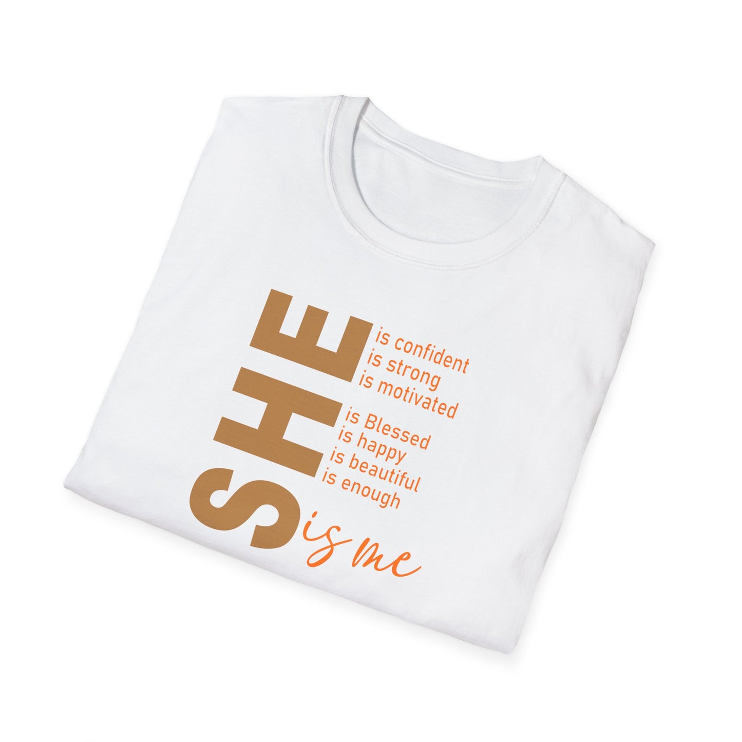 Empowering She is Me Softstyle T-Shirt