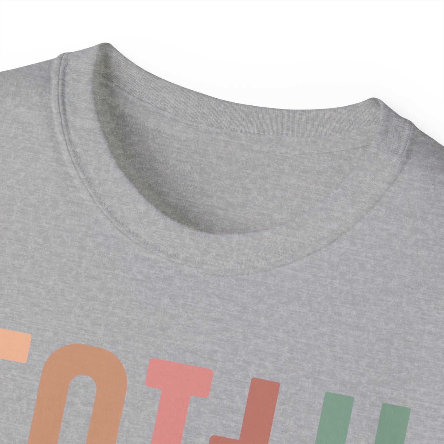 Faith Over Fear Ultra Cotton Tee, Inspirational Shirt, Everyday Wear, Gift for Believers, Faith-Based Apparel