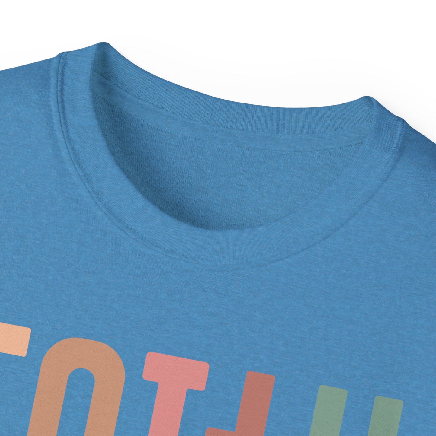 Faith Over Fear Ultra Cotton Tee, Inspirational Shirt, Everyday Wear, Gift for Believers, Faith-Based Apparel