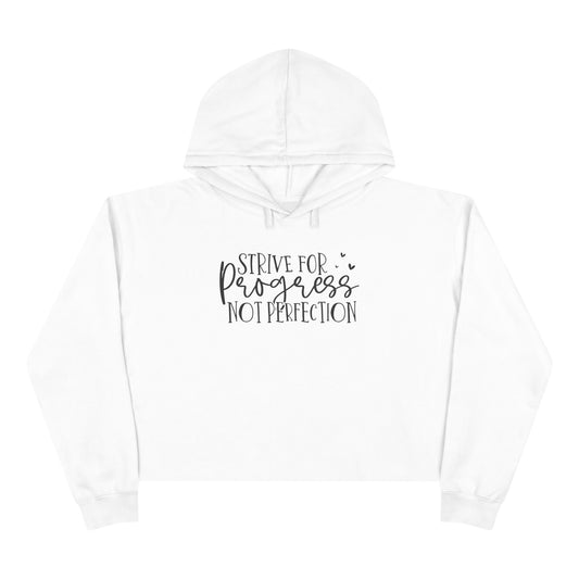 progress Crop Hoodie