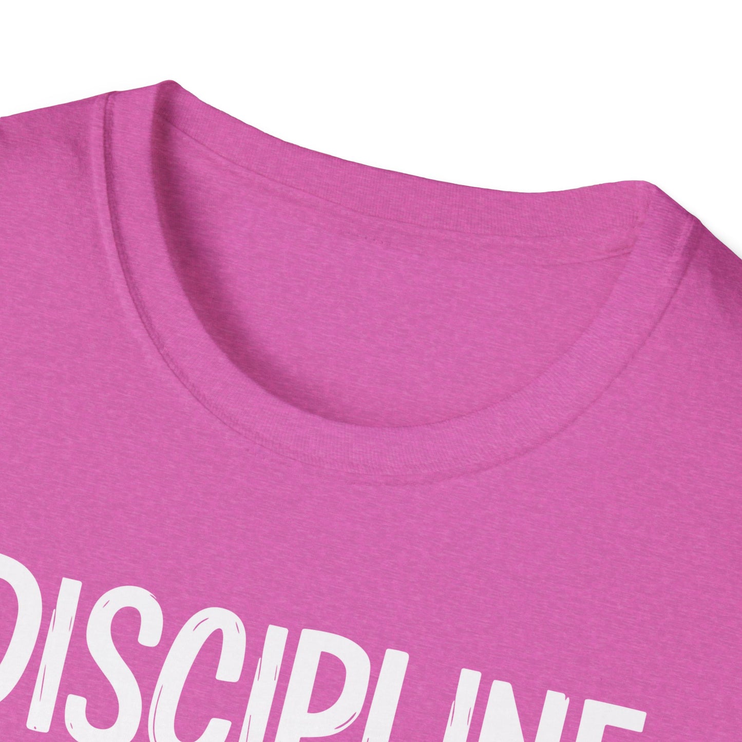 Motivational Unisex T-Shirt - Discipline Over Motivation, Inspirational Tee, Gift for Gym Lovers, Casual Wear, Everyday Fashion