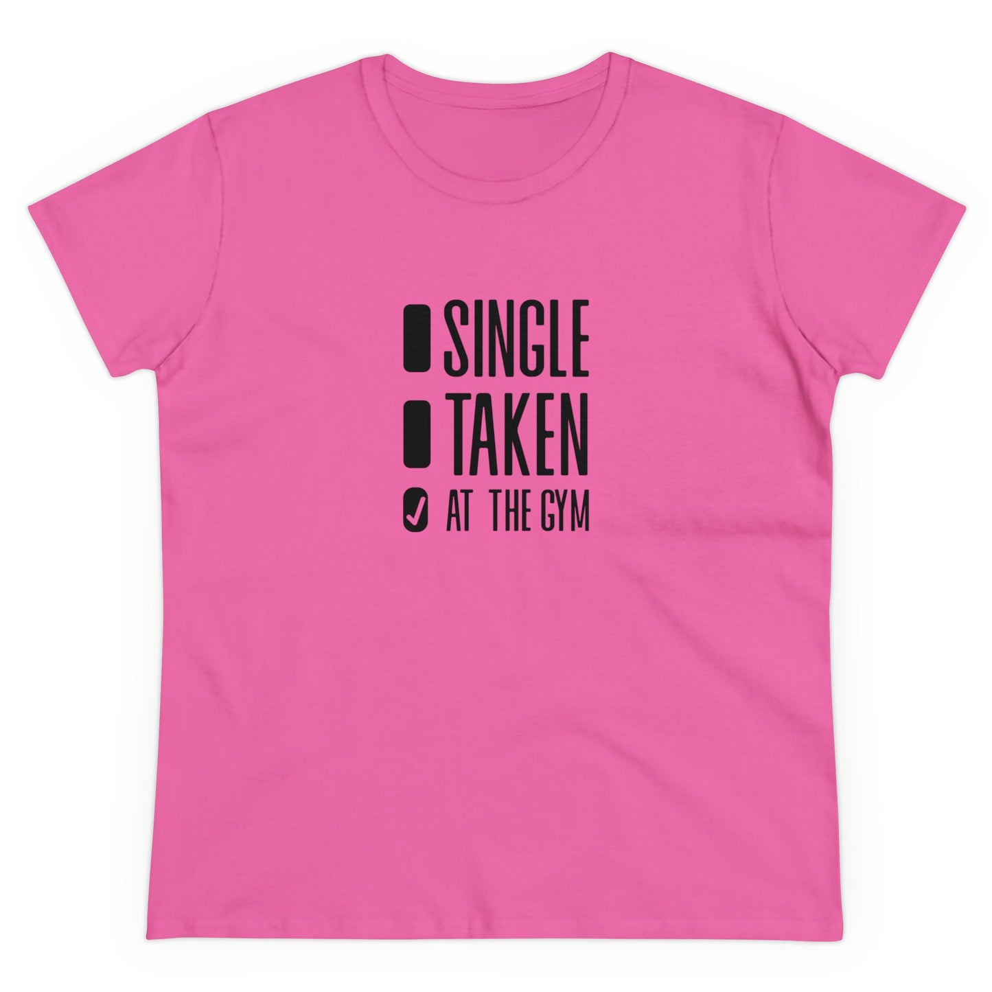 Women's at the gym Midweight Cotton Tee