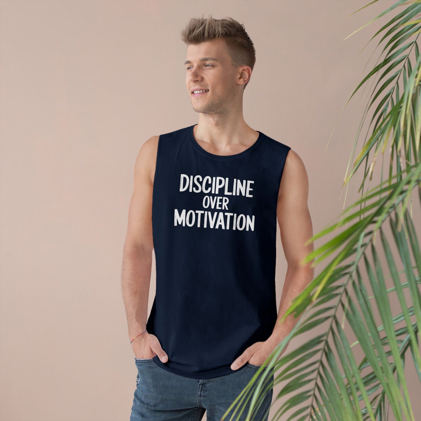 Men's Motivational Tank Top -Barnard Tank, Gym Wear, Fitness Shirt, Workout Apparel, Gift for Athletes, Casual Style