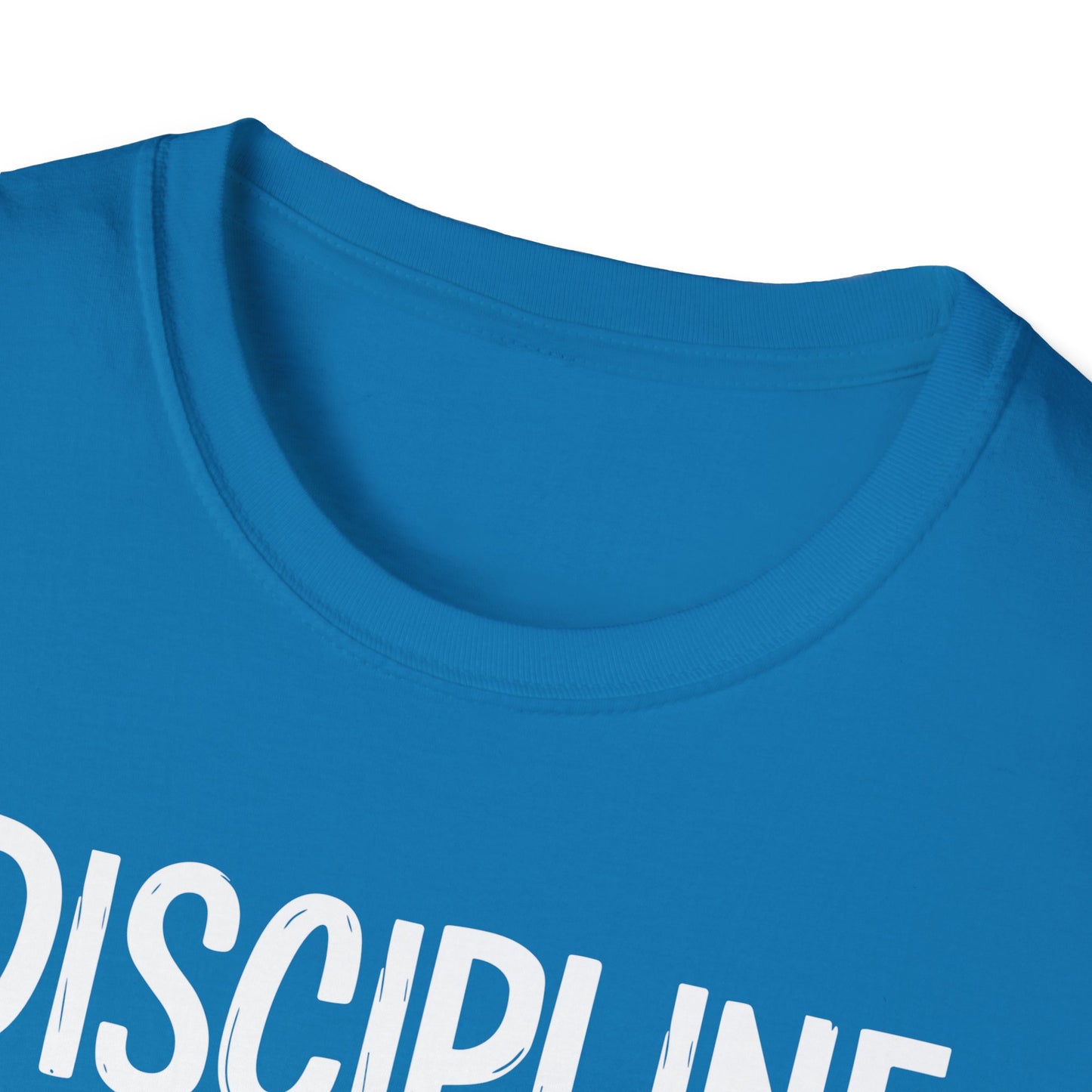 Motivational Unisex T-Shirt - Discipline Over Motivation, Inspirational Tee, Gift for Gym Lovers, Casual Wear, Everyday Fashion