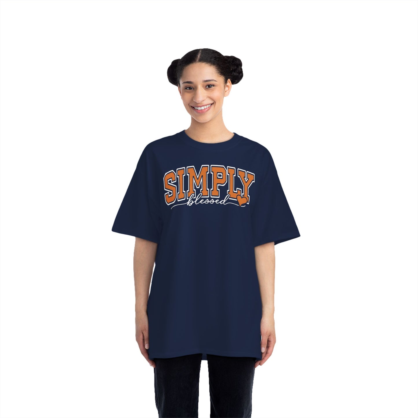 Simply Heart Short-Sleeve T-Shirt - Casual Everyday Wear