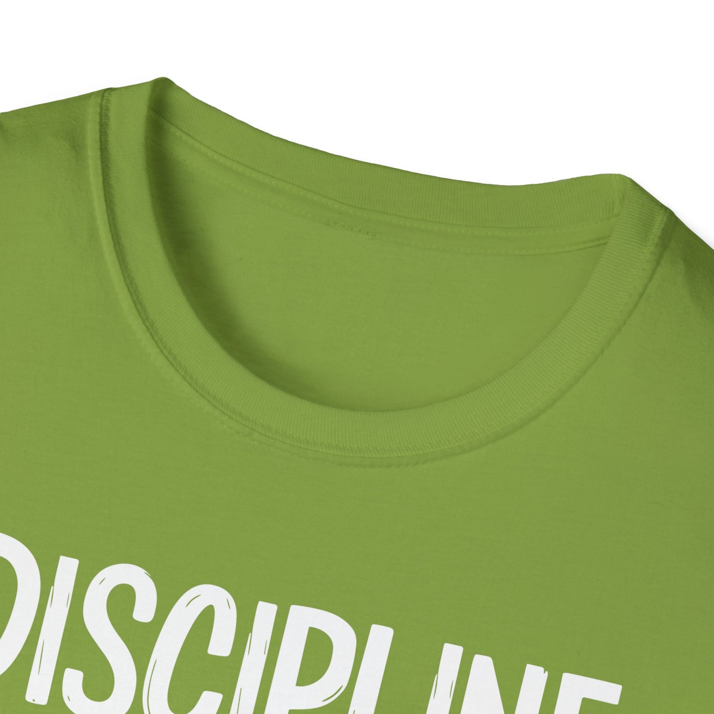 Motivational Unisex T-Shirt - Discipline Over Motivation, Inspirational Tee, Gift for Gym Lovers, Casual Wear, Everyday Fashion