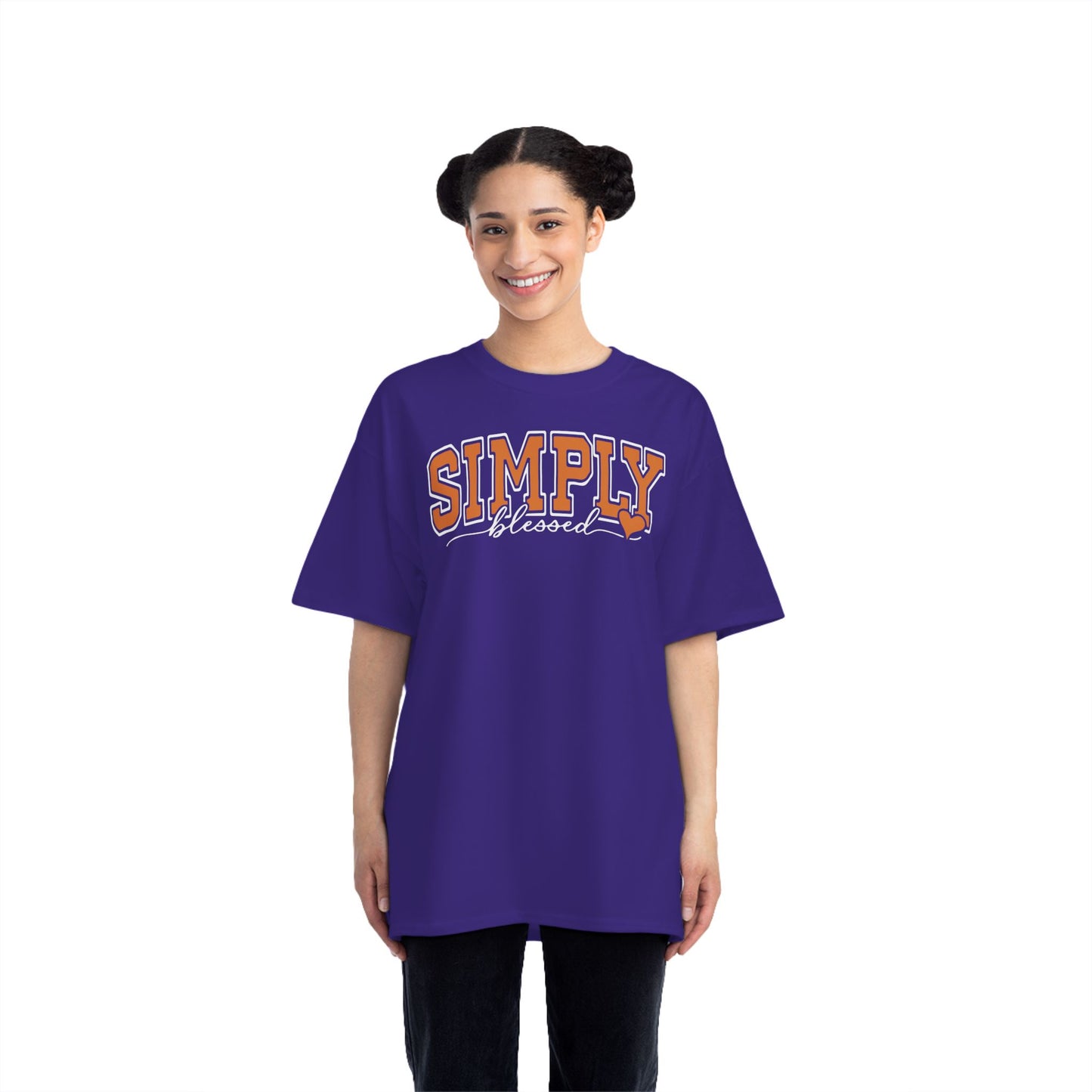 Simply Heart Short-Sleeve T-Shirt - Casual Everyday Wear