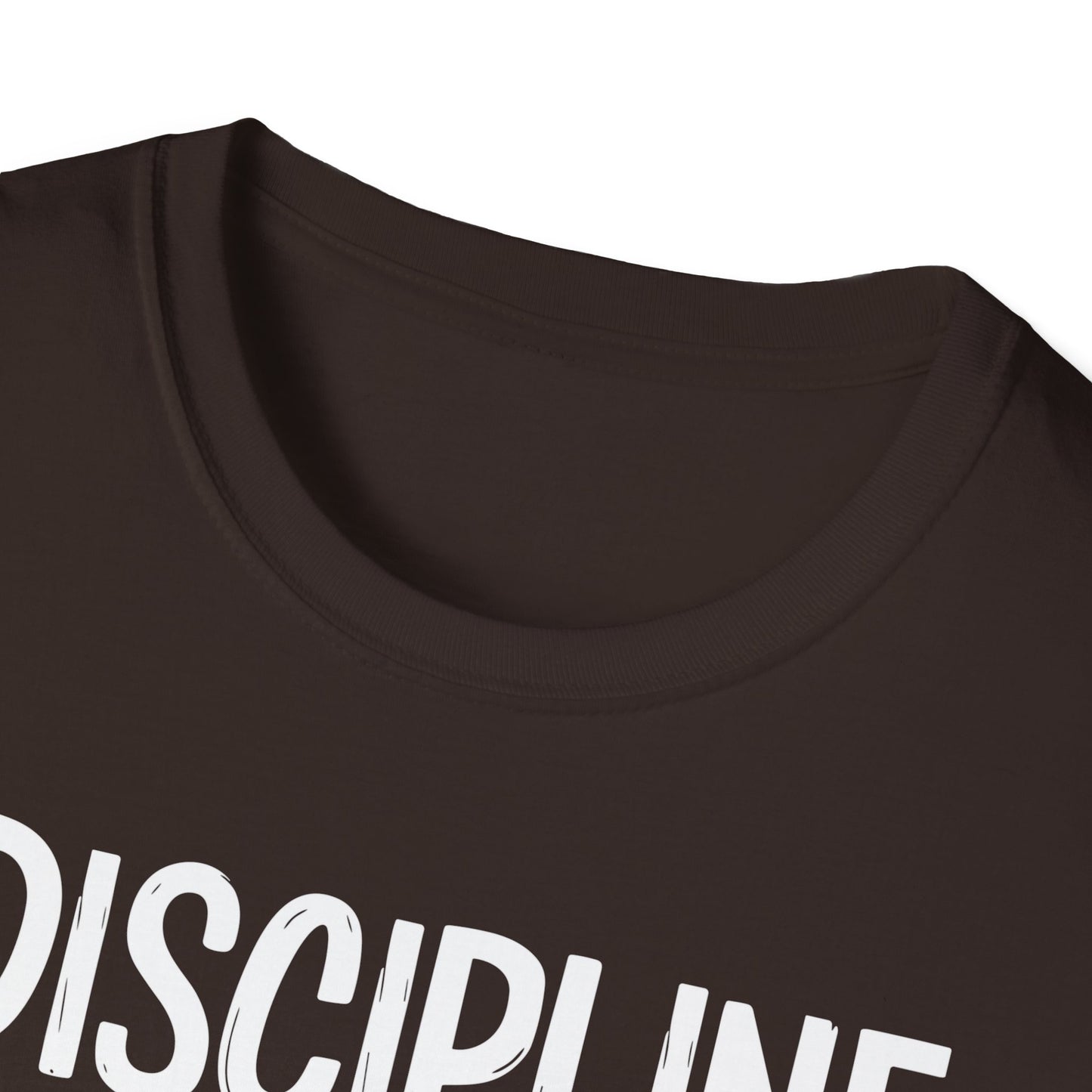 Motivational Unisex T-Shirt - Discipline Over Motivation, Inspirational Tee, Gift for Gym Lovers, Casual Wear, Everyday Fashion