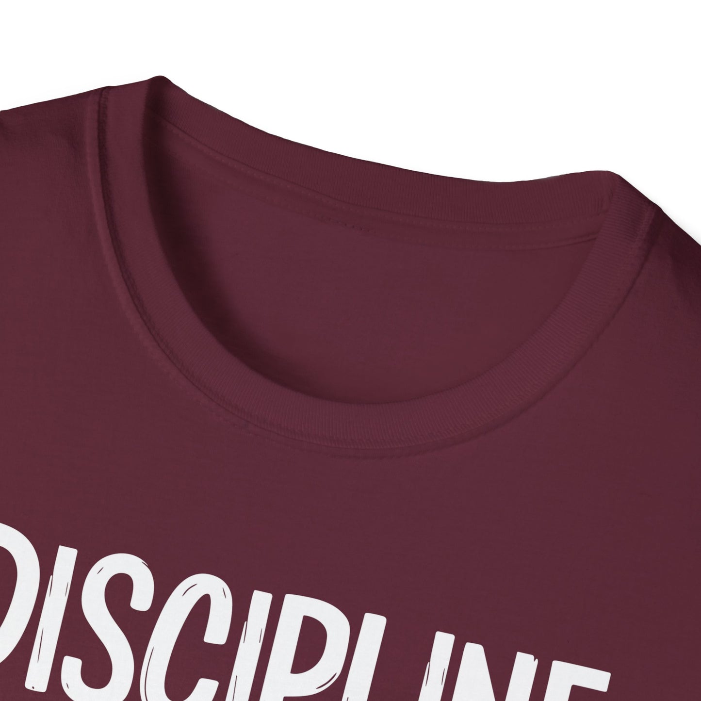 Motivational Unisex T-Shirt - Discipline Over Motivation, Inspirational Tee, Gift for Gym Lovers, Casual Wear, Everyday Fashion