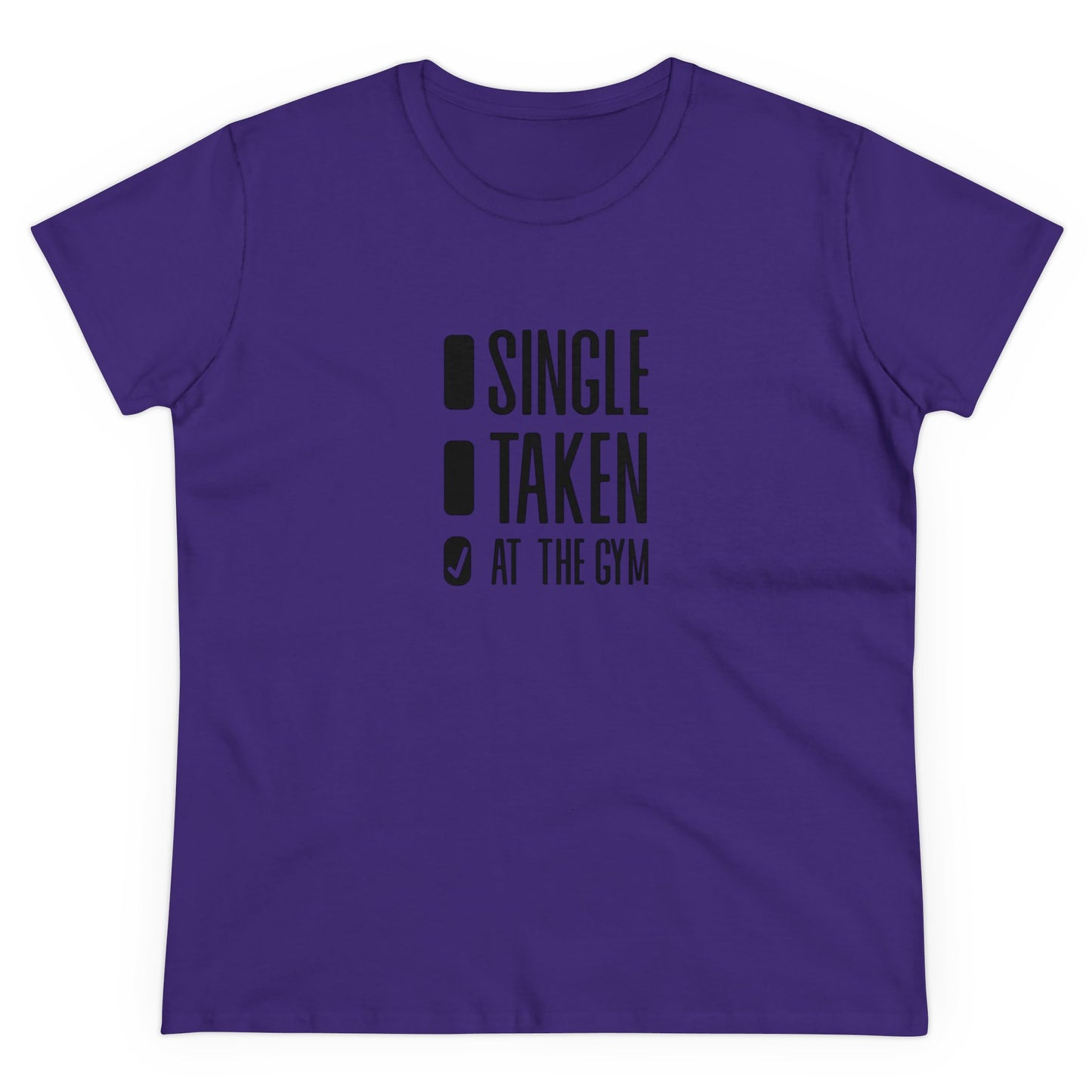 Women's at the gym Midweight Cotton Tee