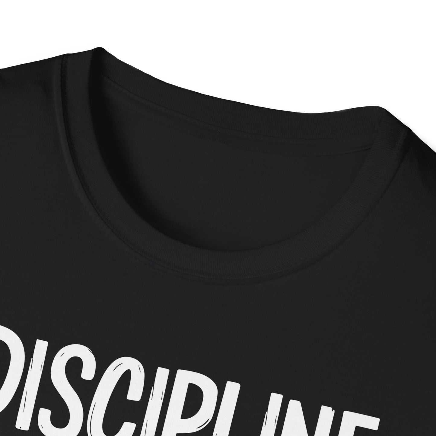 Motivational Unisex T-Shirt - Discipline Over Motivation, Inspirational Tee, Gift for Gym Lovers, Casual Wear, Everyday Fashion