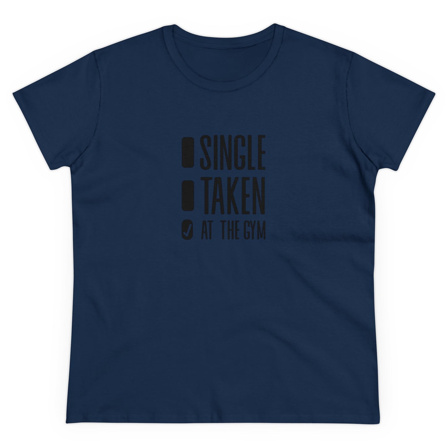 Women's at the gym Midweight Cotton Tee