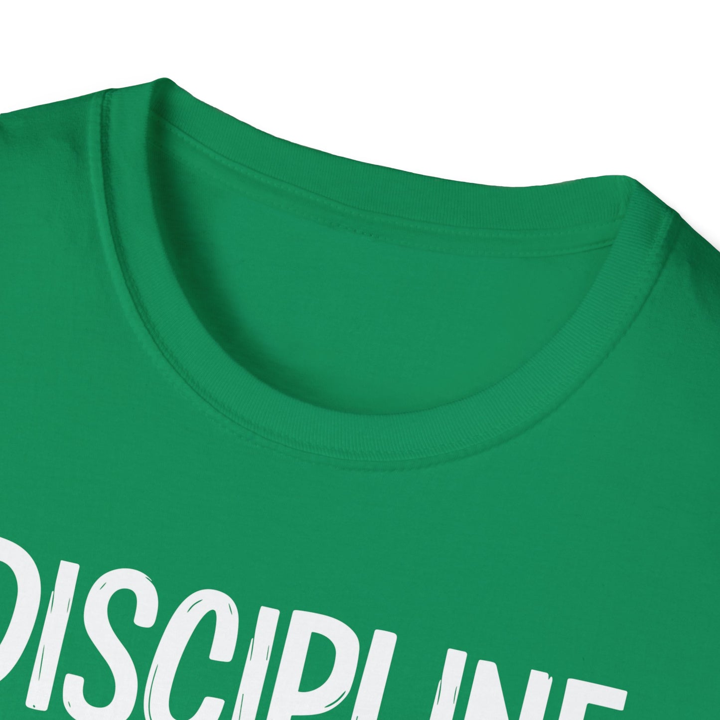 Motivational Unisex T-Shirt - Discipline Over Motivation, Inspirational Tee, Gift for Gym Lovers, Casual Wear, Everyday Fashion
