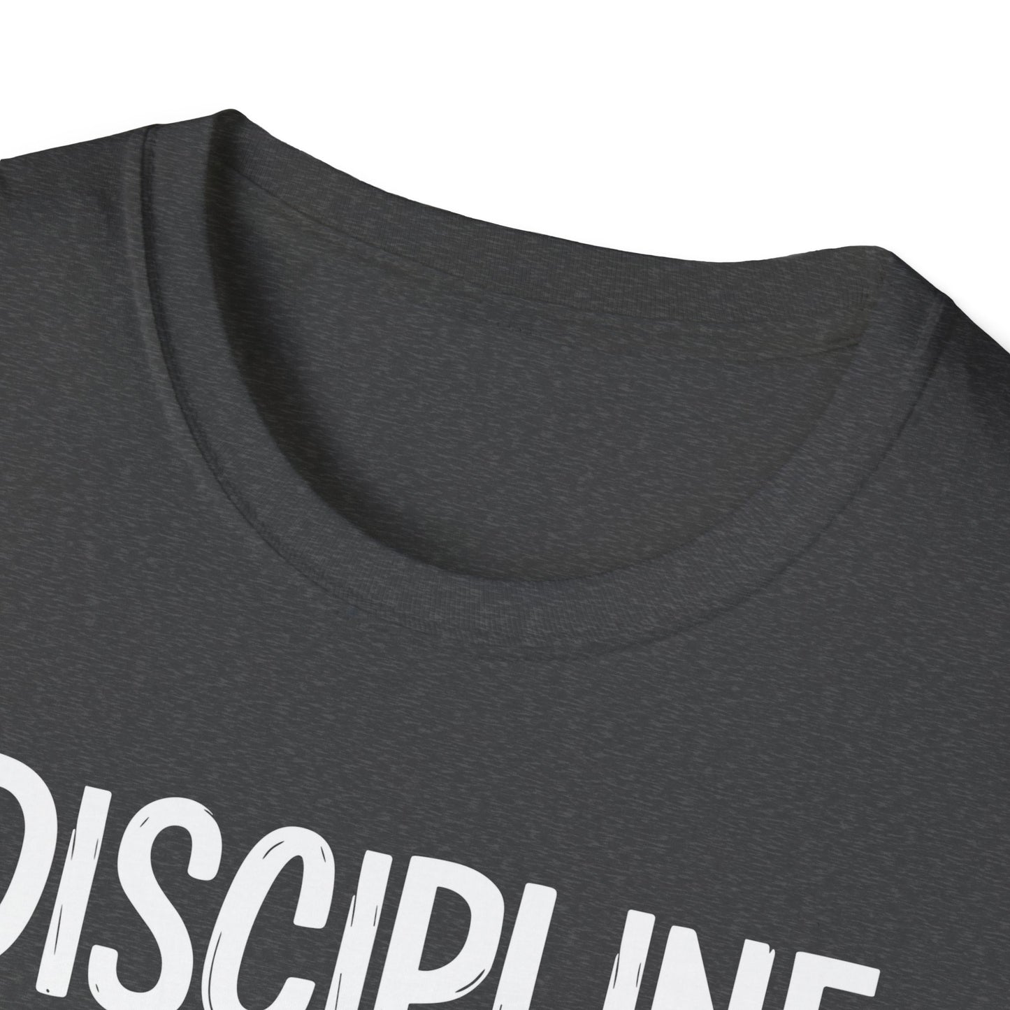 Motivational Unisex T-Shirt - Discipline Over Motivation, Inspirational Tee, Gift for Gym Lovers, Casual Wear, Everyday Fashion