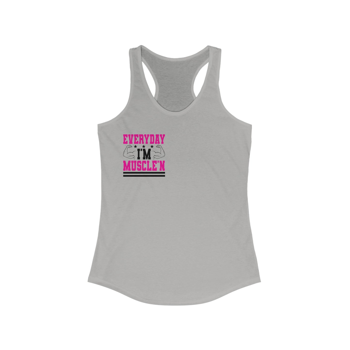 Women's muscle'n Racerback Tank