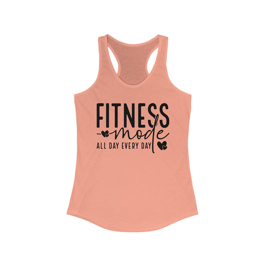 Racerback fitness mode Tank