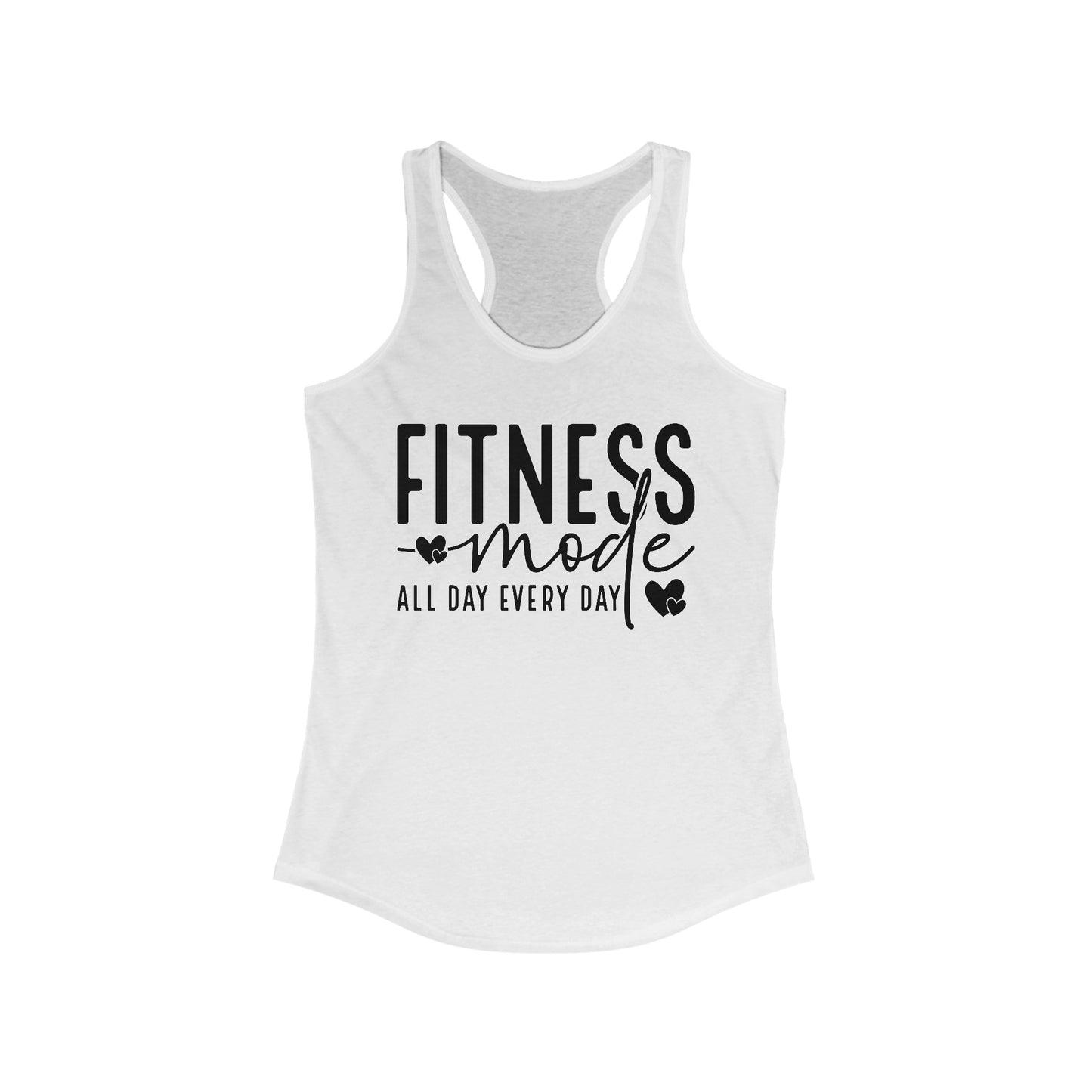 Racerback fitness mode Tank